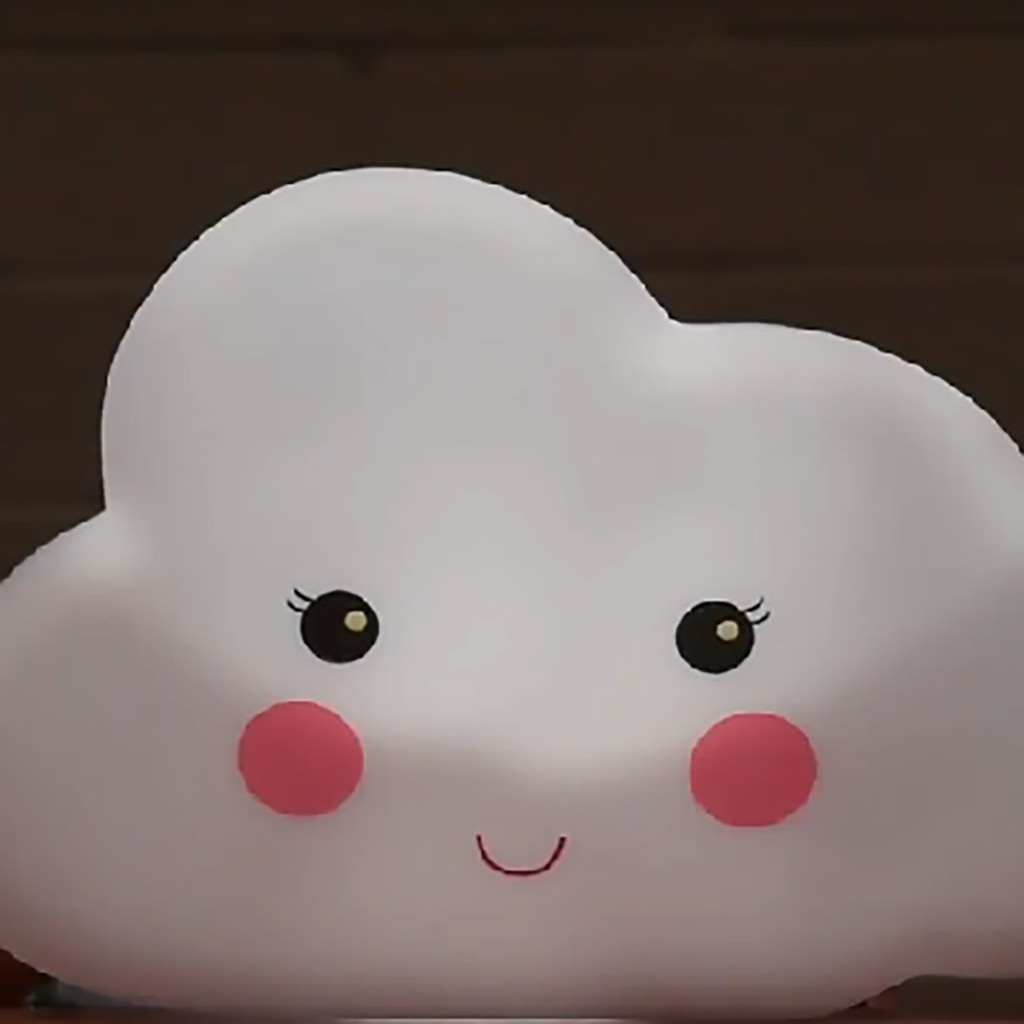 cloudy figurine