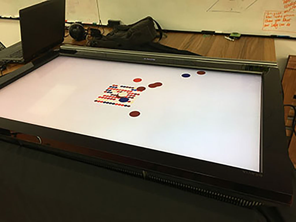 Prototype playing on screen